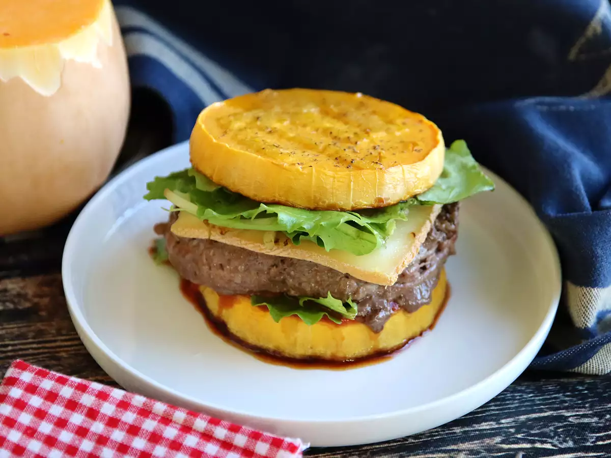 Butternut burger (garantáltan kenyérmentes!) - fotó 4