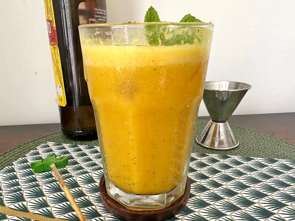 Caipirinha de maracujá batida: A brazil klasszikus krémesebb és üdítőbb változata.