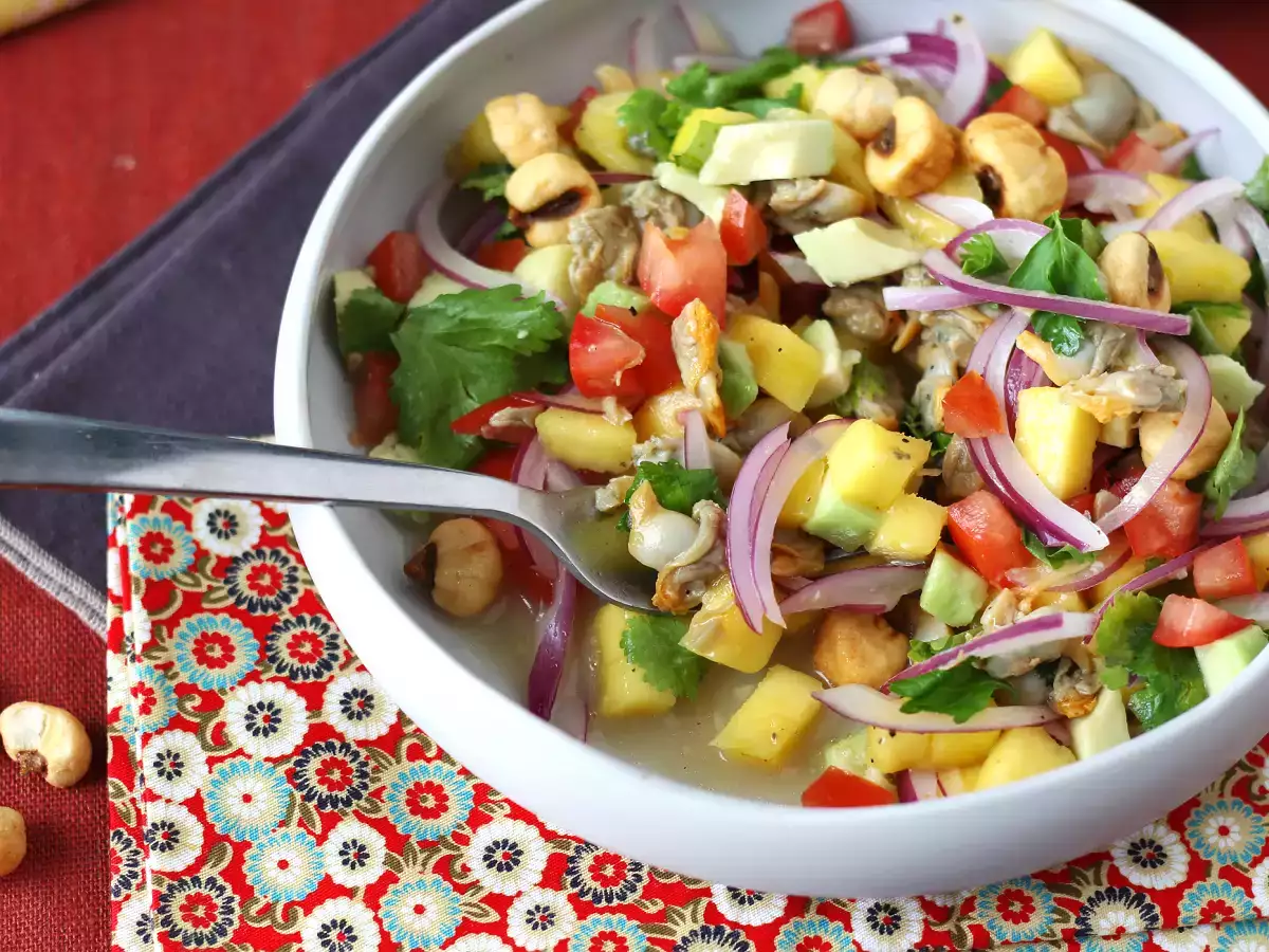 Ceviche konzerv kagylóval - fotó 2