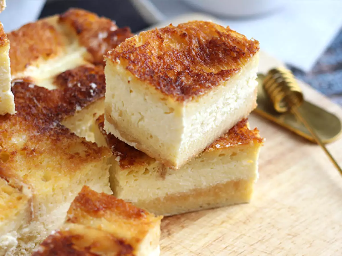 Cheesecake és francia pirítós sajttorta rudak (francia pirítós sajttorta rudak) - fotó 4