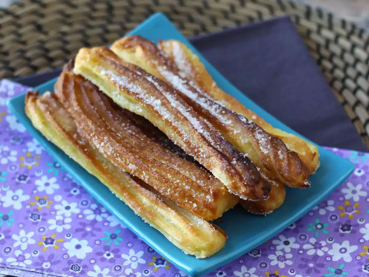 Churros főzött a légfritőzben - fotó 2