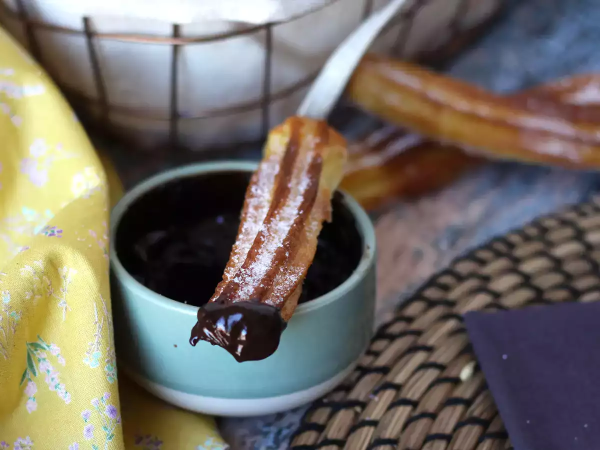 Churros főzött a légfritőzben - fotó 3