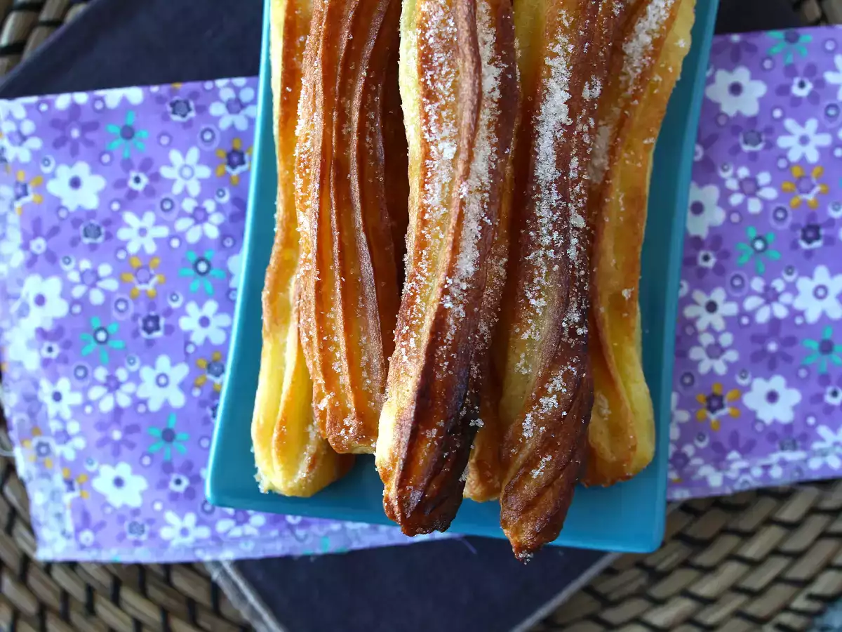 Churros főzött a légfritőzben - fotó 4