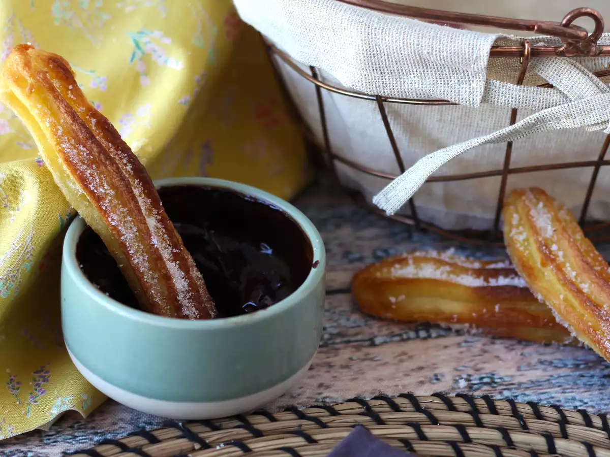 Churros főzött a légfritőzben - fotó 5