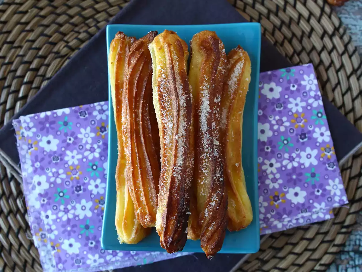 Churros főzött a légfritőzben - fotó 6
