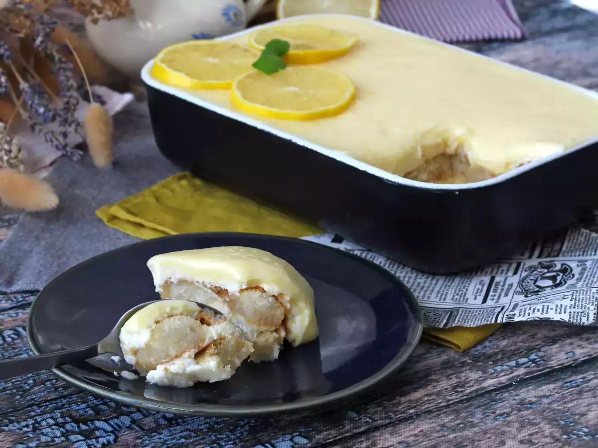 Citromos tiramisu, egy klasszikus egy fanyar csavarral - fotó 2