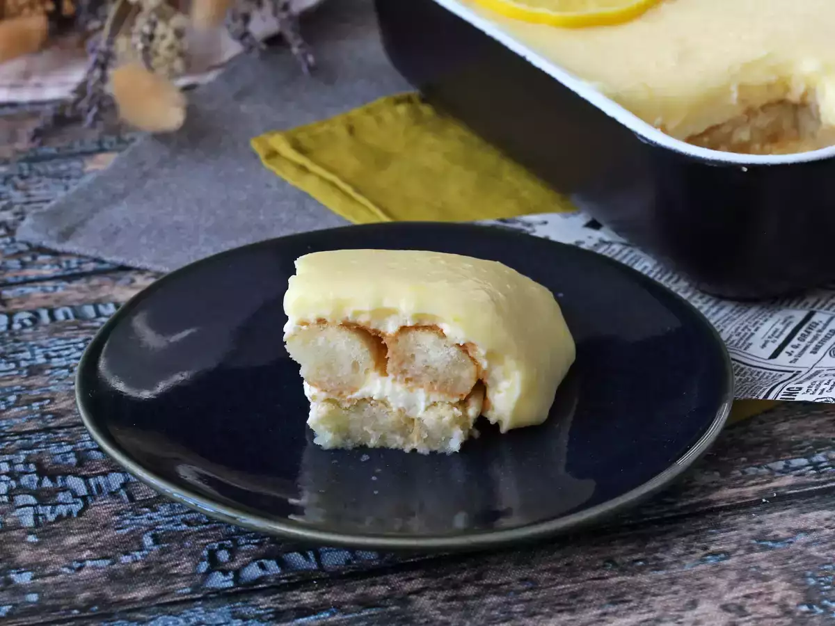 Citromos tiramisu, egy klasszikus egy fanyar csavarral - fotó 3