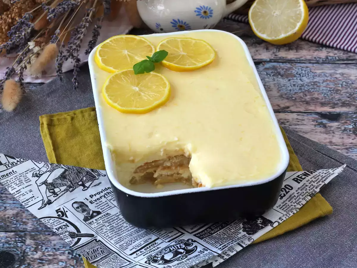 Citromos tiramisu, egy klasszikus egy fanyar csavarral - fotó 4