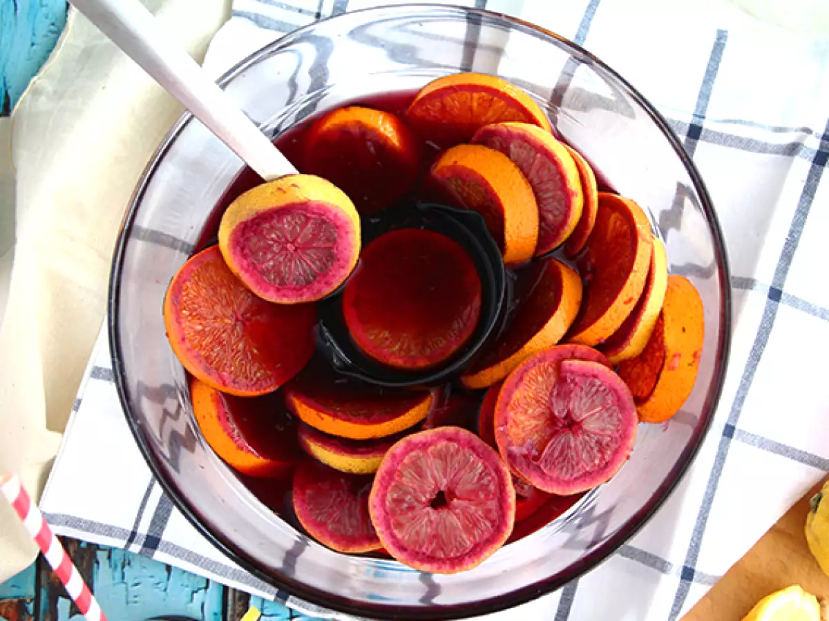 Citrus sangria - fotó 2