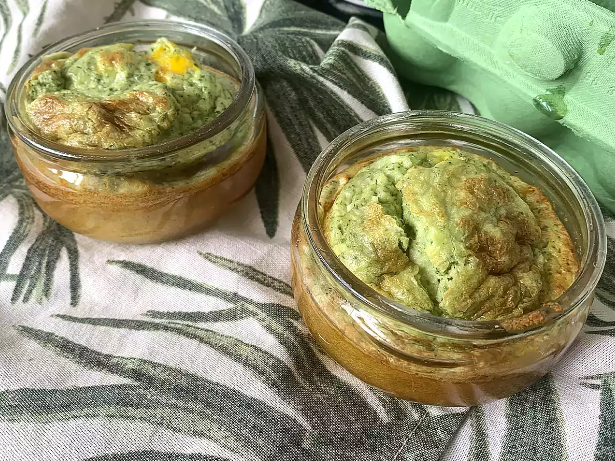 Cocotte tojás pestóval - fotó 3