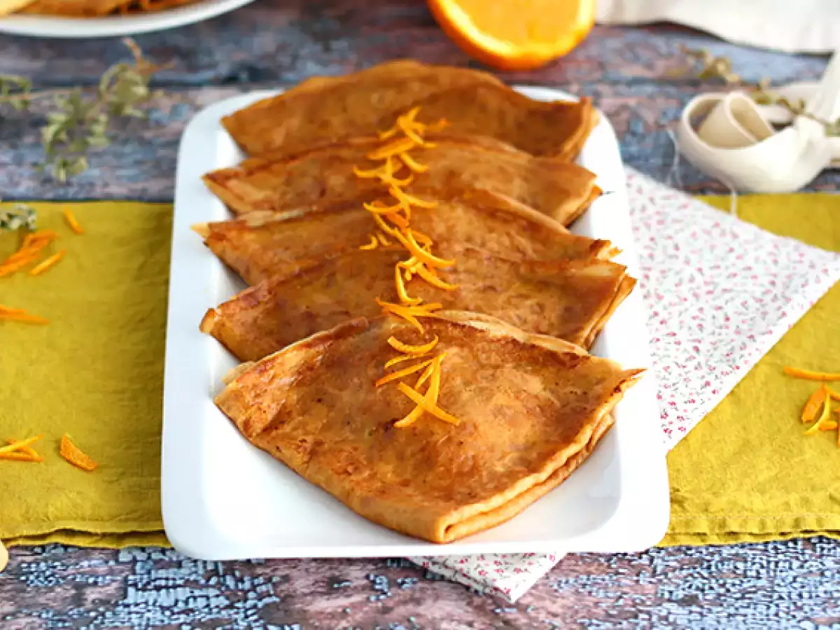 Crêpes Suzette, a hagyományos recept