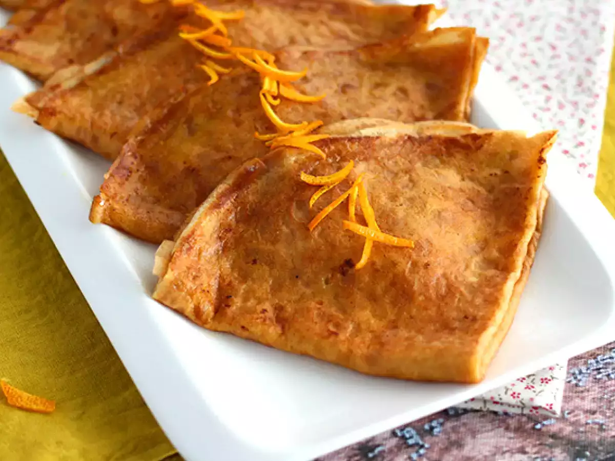 Crêpes Suzette, a hagyományos recept - fotó 2