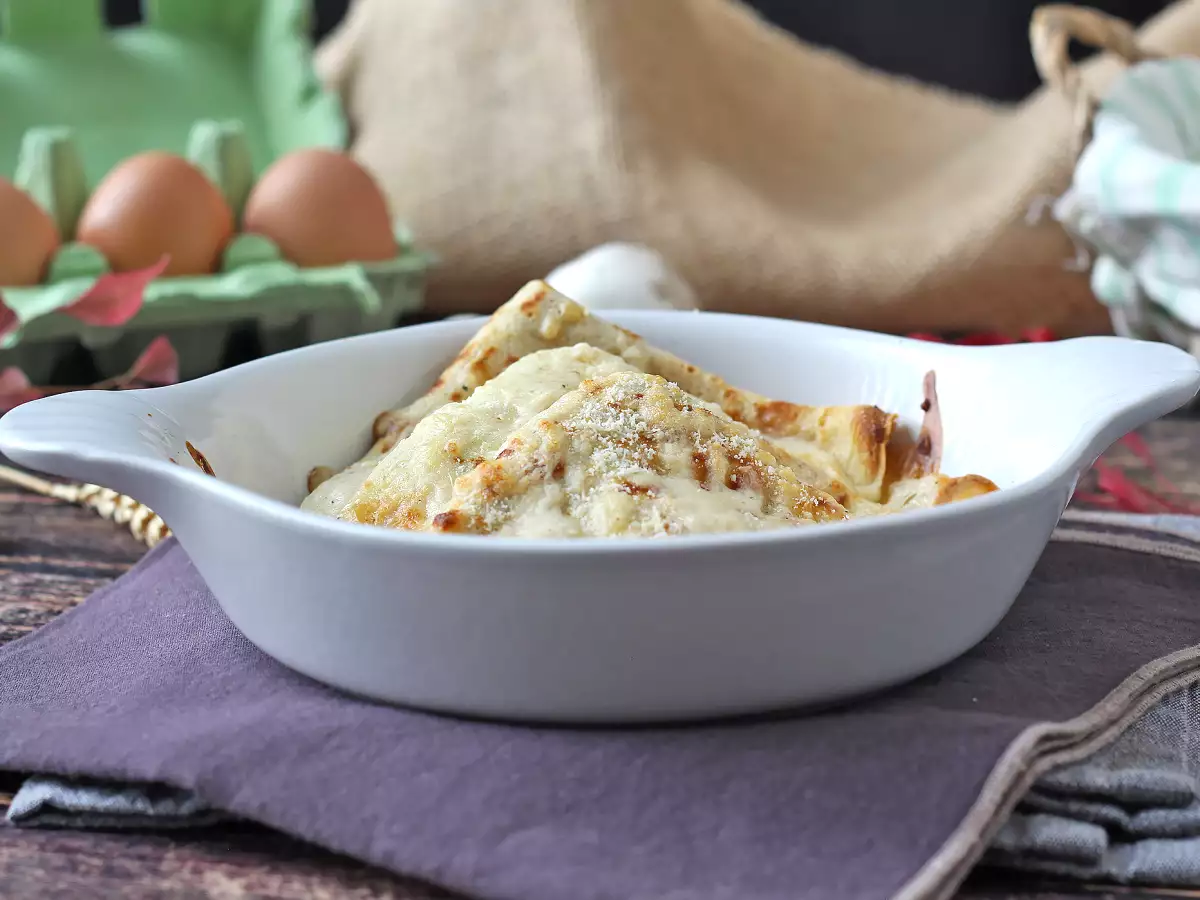 Crespelle ricotta és gomba: a tökéletes krémes vegetáriánus recept minden alkalomra - fotó 2