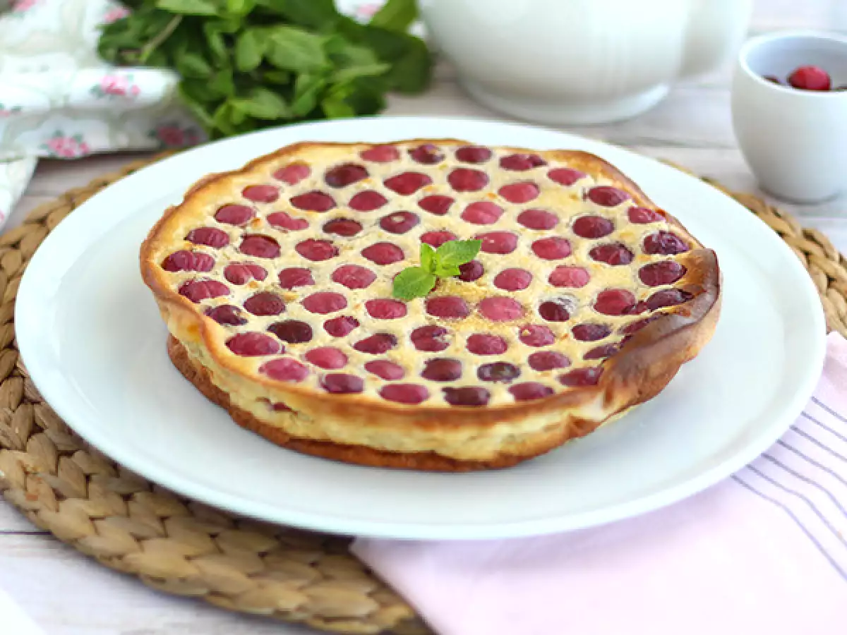 Cseresznyés clafoutis, egy ultra-olvadó klasszikus - fotó 2