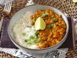 Csicseriborsó curry, a szuper ínyenc vegán recept, fotó 2