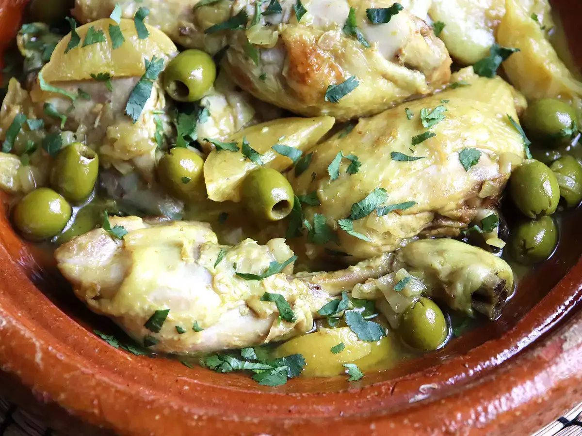 Csirke, citrom és olíva tagine (szuper könnyű elkészíteni!) - fotó 2