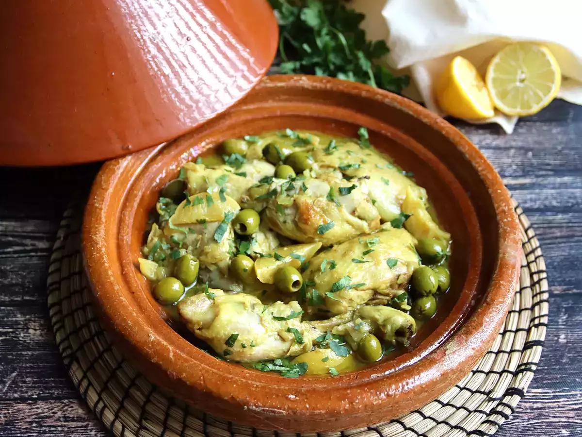 Csirke, citrom és olíva tagine (szuper könnyű elkészíteni!) - fotó 4