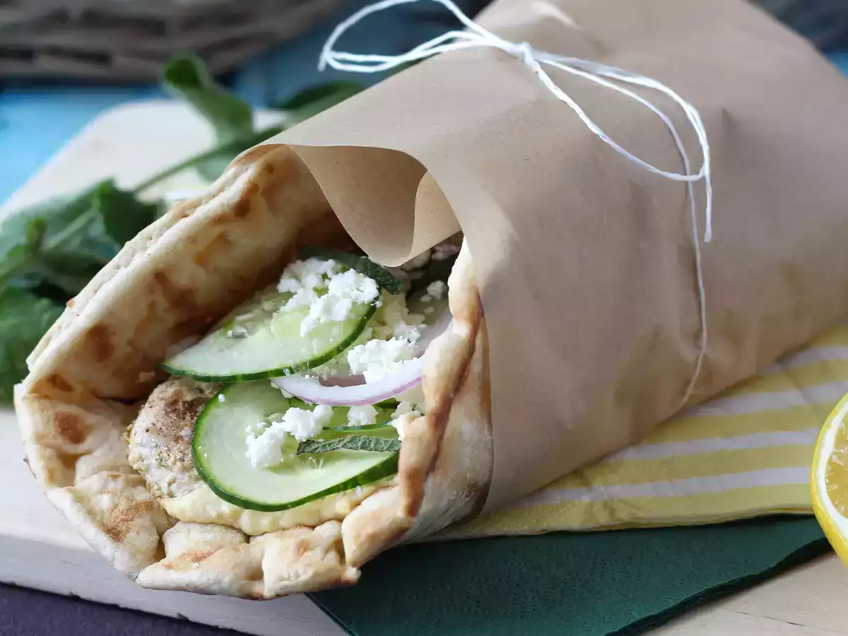 Csirke gyros, a görög szendvics, amit imádni fogsz! - fotó 4