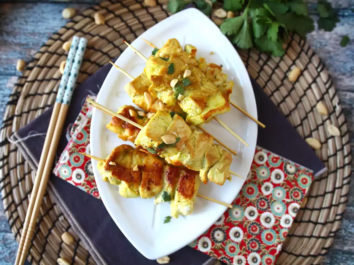 Csirke kebab satay mártással, egy kulináris utazás Ázsiába! - fotó 7