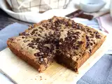 Csokoládé chip cookie torta, fotó 2