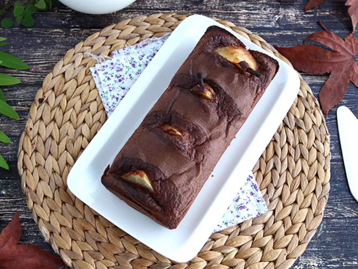 Csokoládé és körte torta - fotó 2