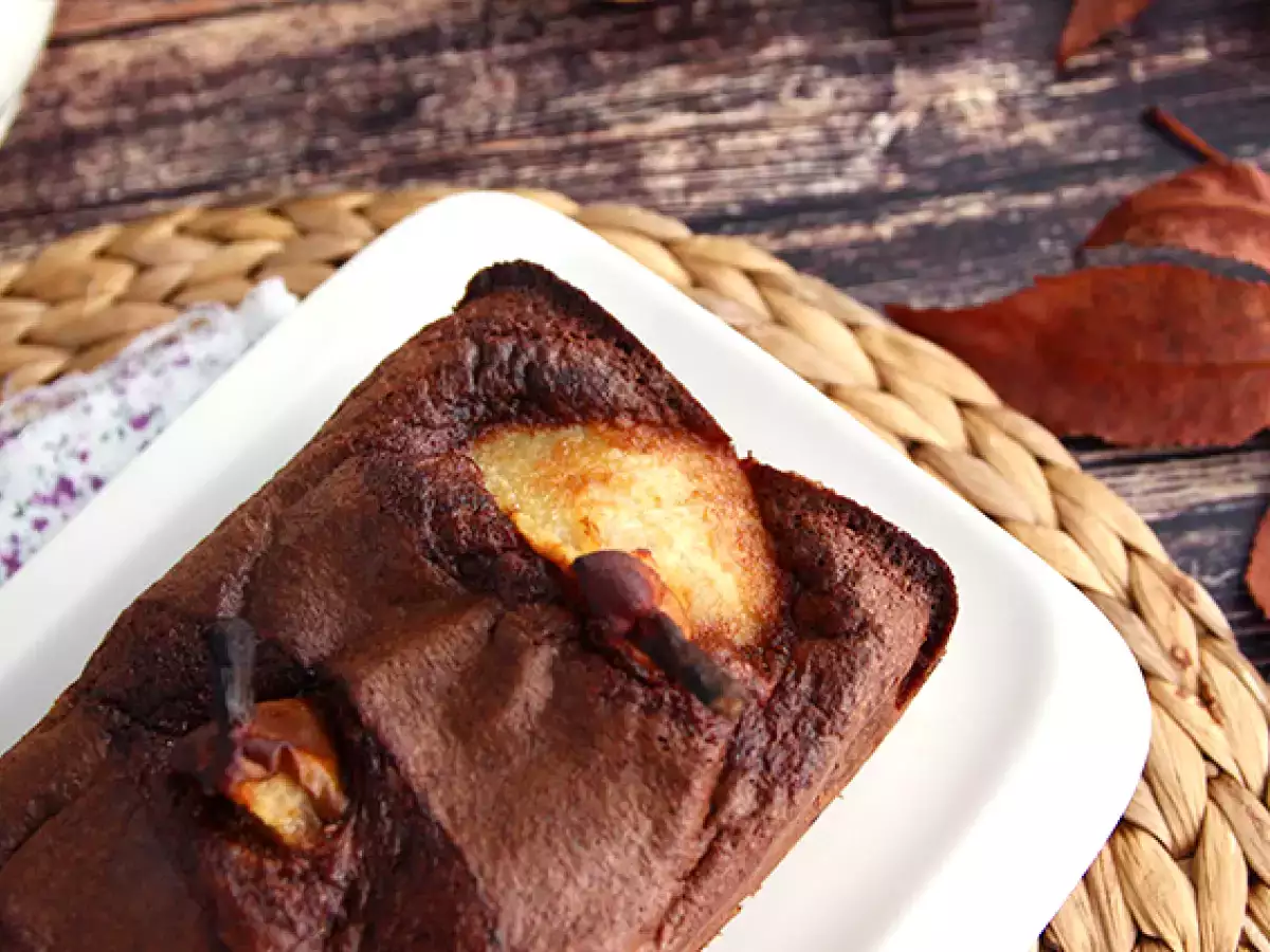 Csokoládé és körte torta - fotó 3