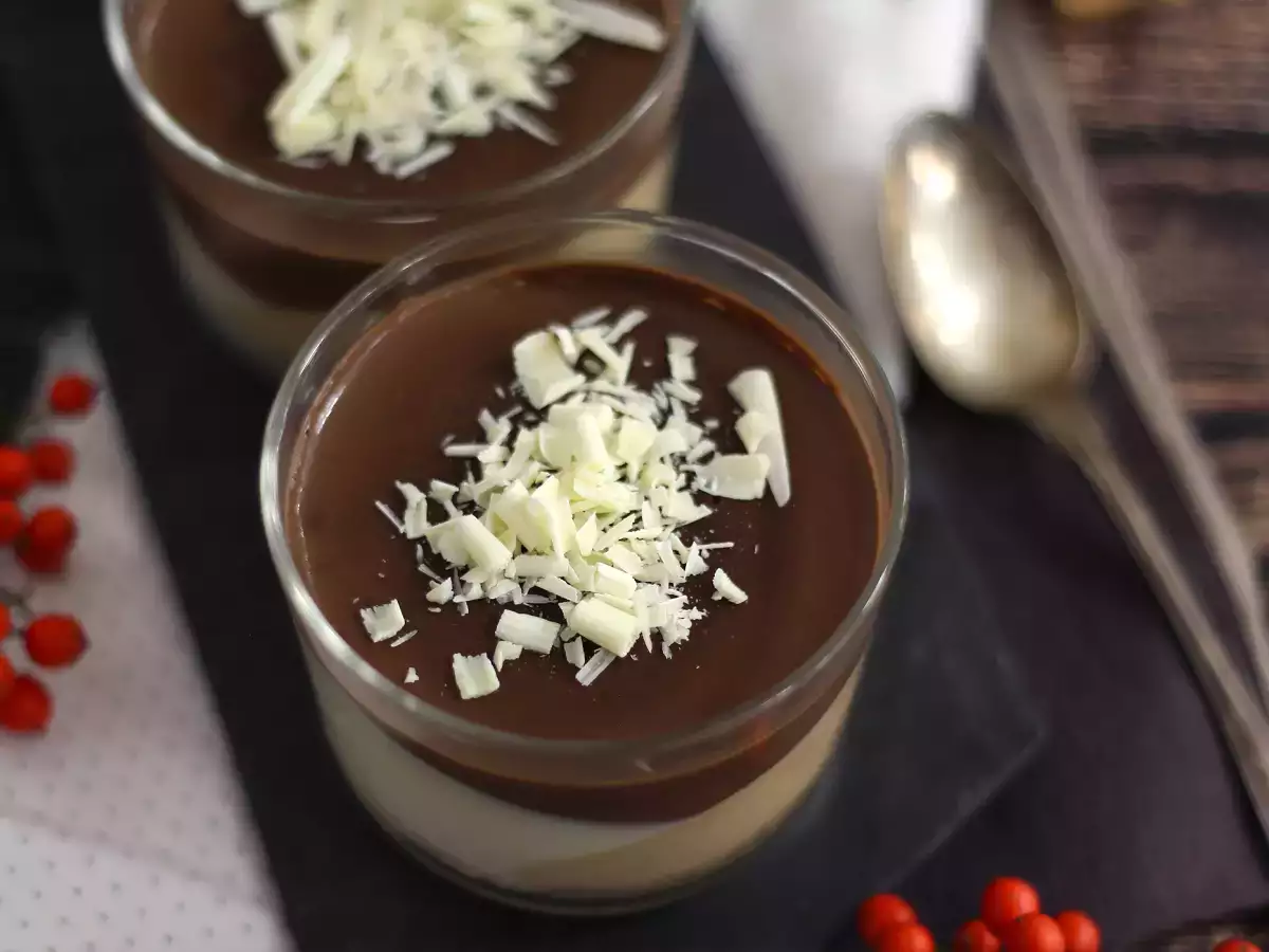 Csokoládé és nugát csészék. Egyszerű recept - fotó 4