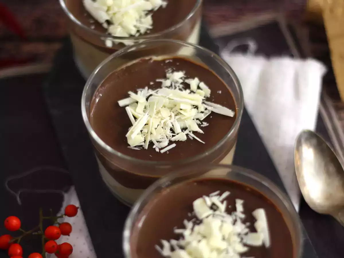 Csokoládé és nugát csészék. Egyszerű recept - fotó 5