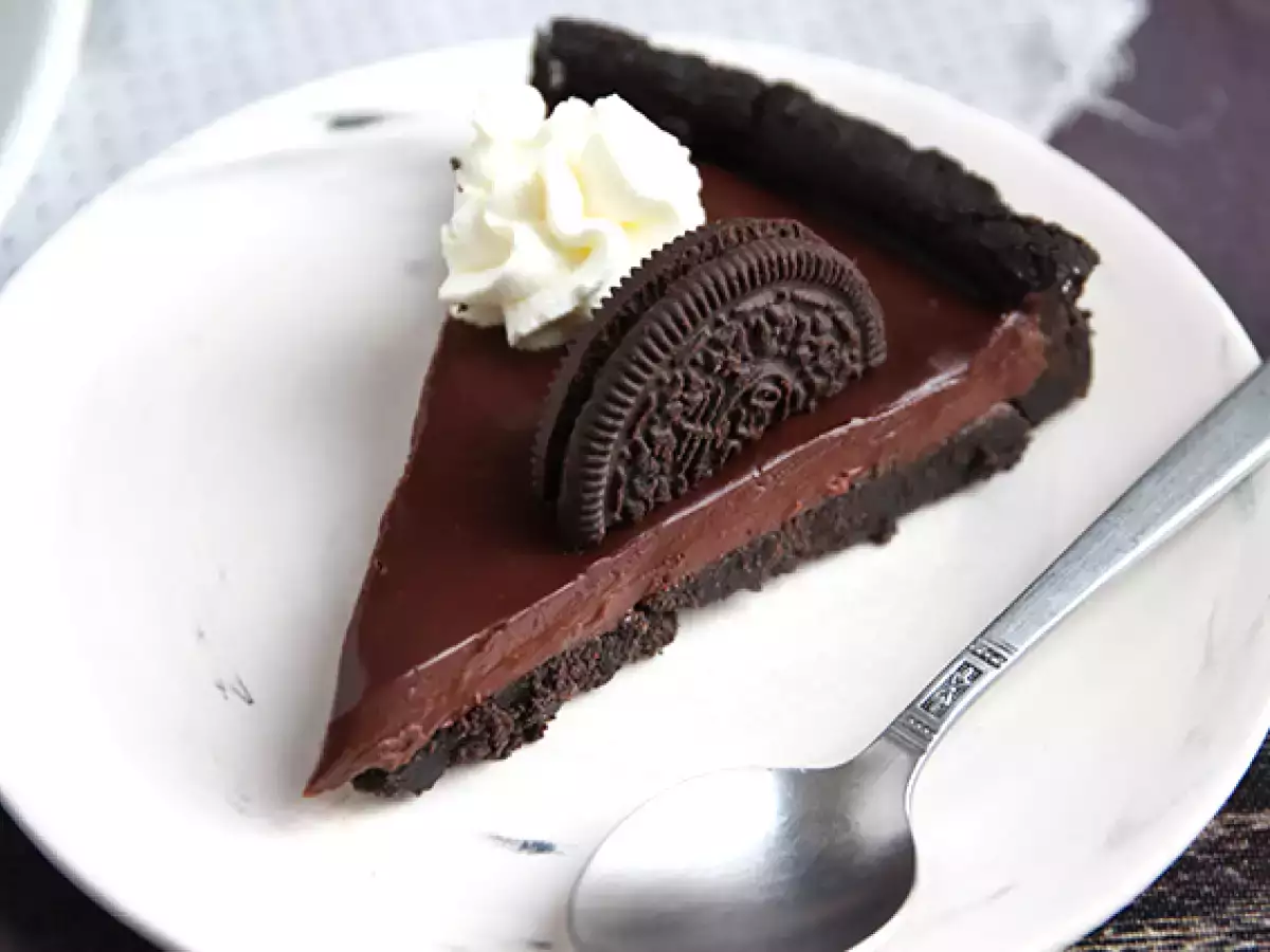 Csokoládé és oreo tortácska - fotó 3