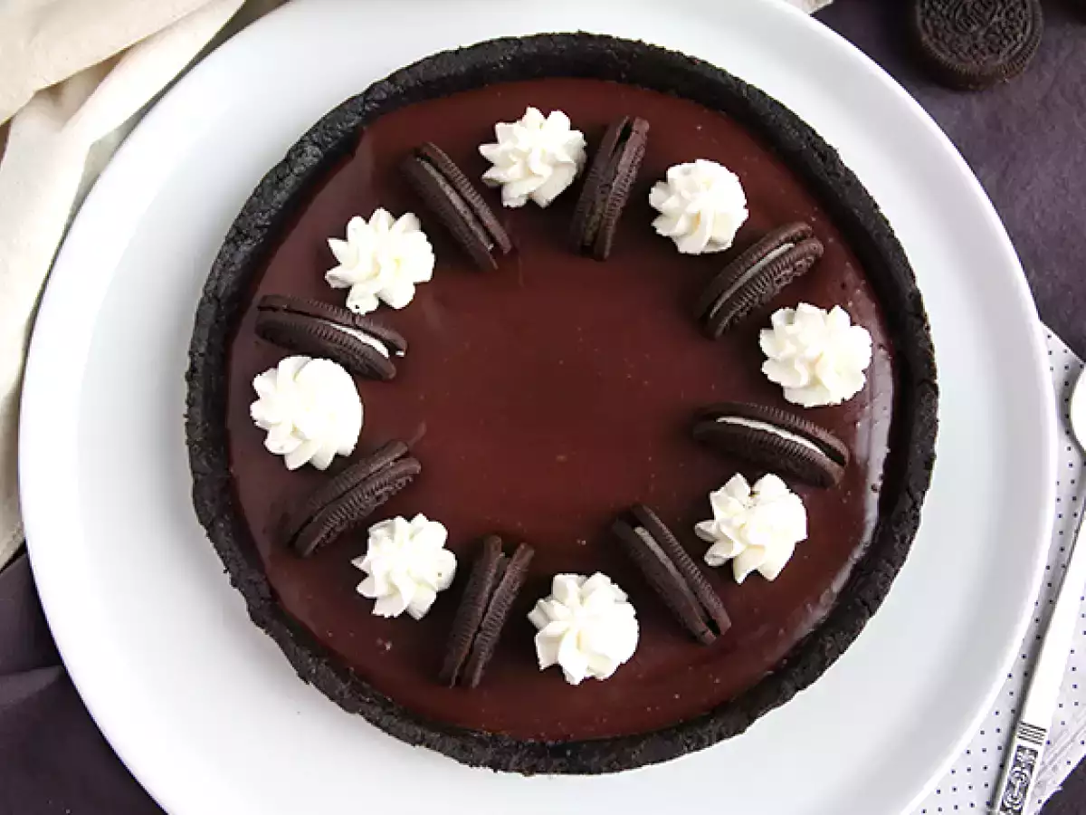 Csokoládé és oreo tortácska - fotó 4