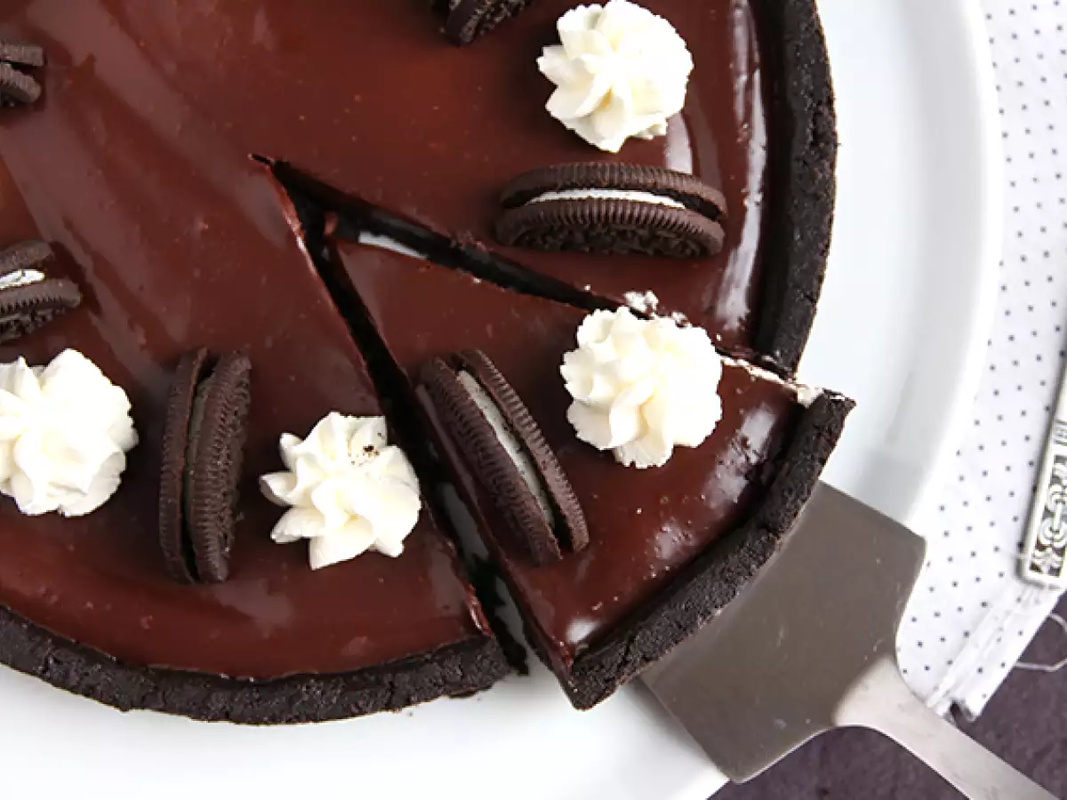 Csokoládé és oreo tortácska - fotó 5