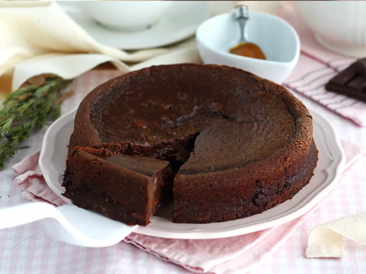 Csokoládé és sós vajas karamell fondant - fotó 4