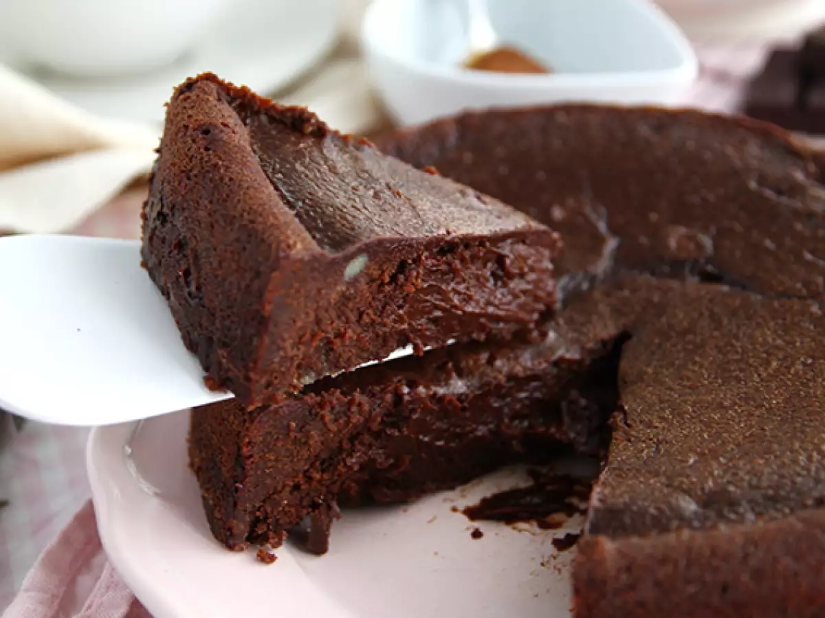 Csokoládé és sós vajas karamell fondant - fotó 5