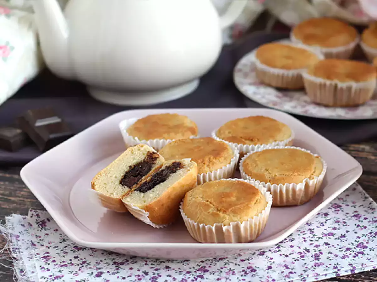 Csokoládé szív muffinok - Vegán és gluténmentes - fotó 5