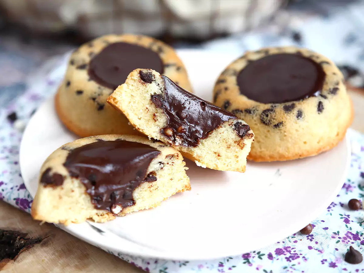 Csokoládé tigris sütemény - ropogós ganache