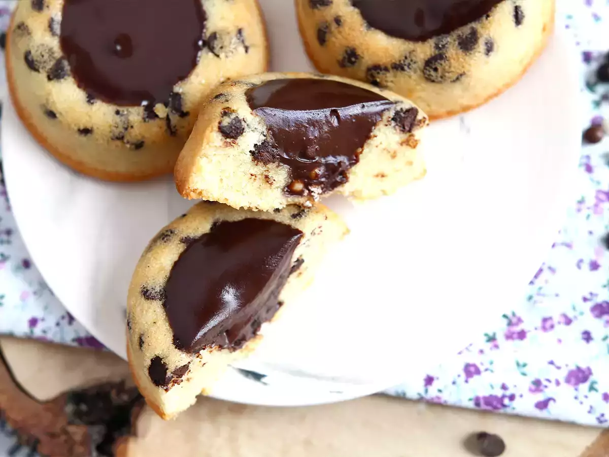Csokoládé tigris sütemény - ropogós ganache - fotó 7