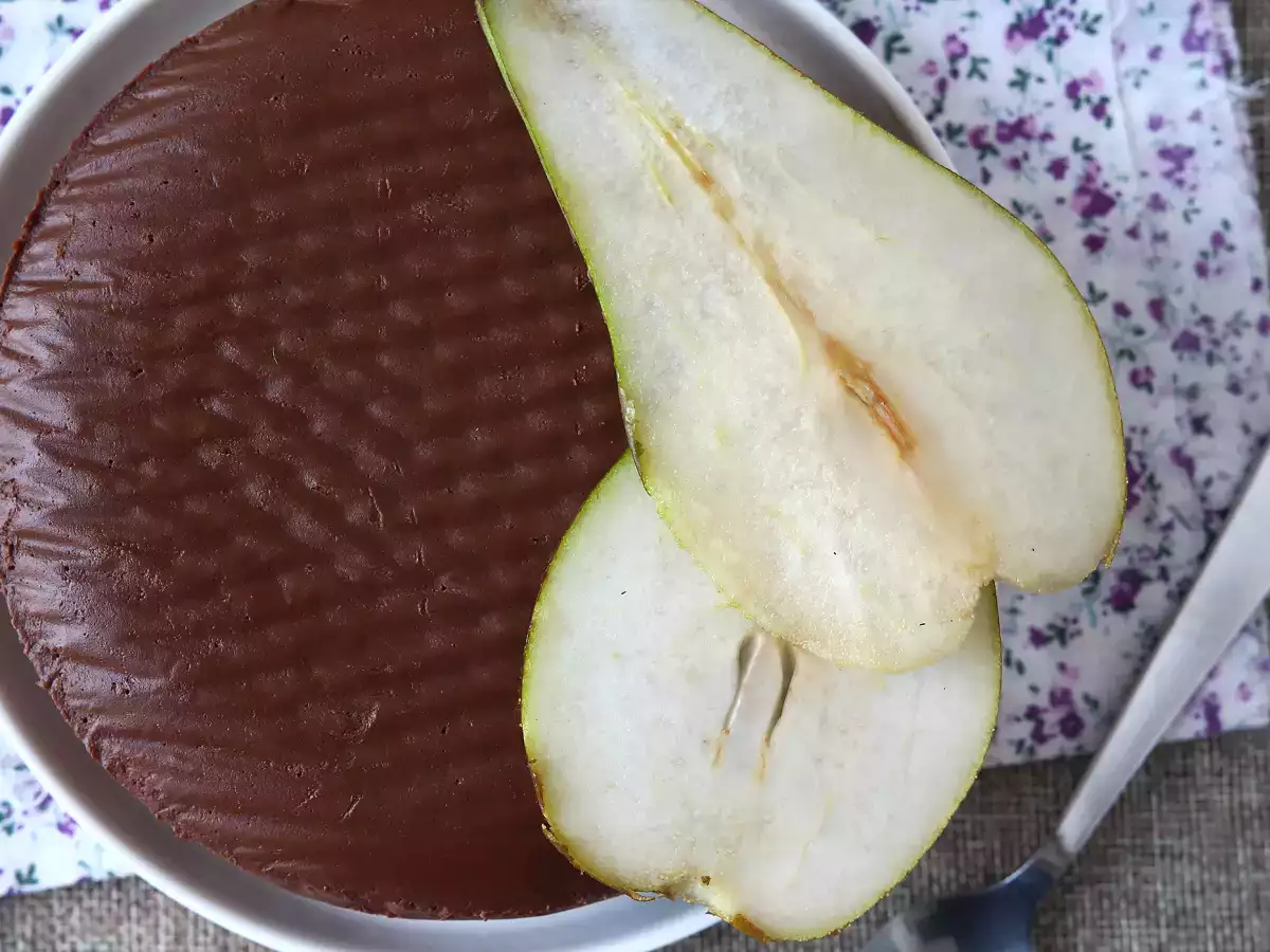 Csokoládés körtefudge, egy szuperegyszerű desszert, ami mindössze 2 hozzávalóból készül! - fotó 2