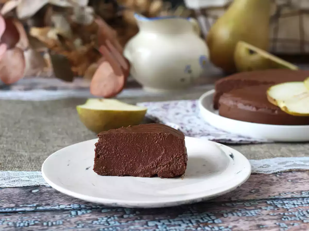 Csokoládés körtefudge, egy szuperegyszerű desszert, ami mindössze 2 hozzávalóból készül! - fotó 5