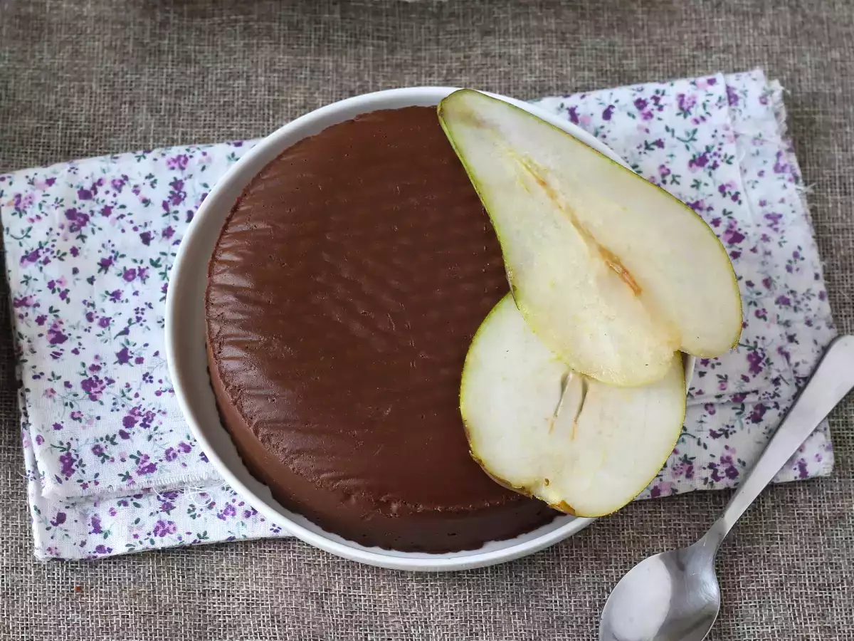 Csokoládés körtefudge, egy szuperegyszerű desszert, ami mindössze 2 hozzávalóból készül! - fotó 6