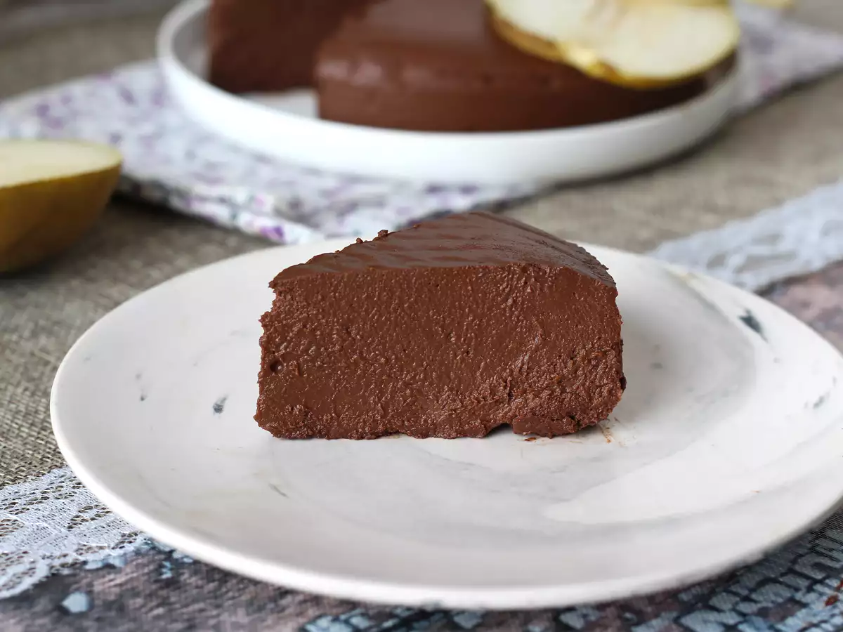 Csokoládés körtefudge, egy szuperegyszerű desszert, ami mindössze 2 hozzávalóból készül! - fotó 7