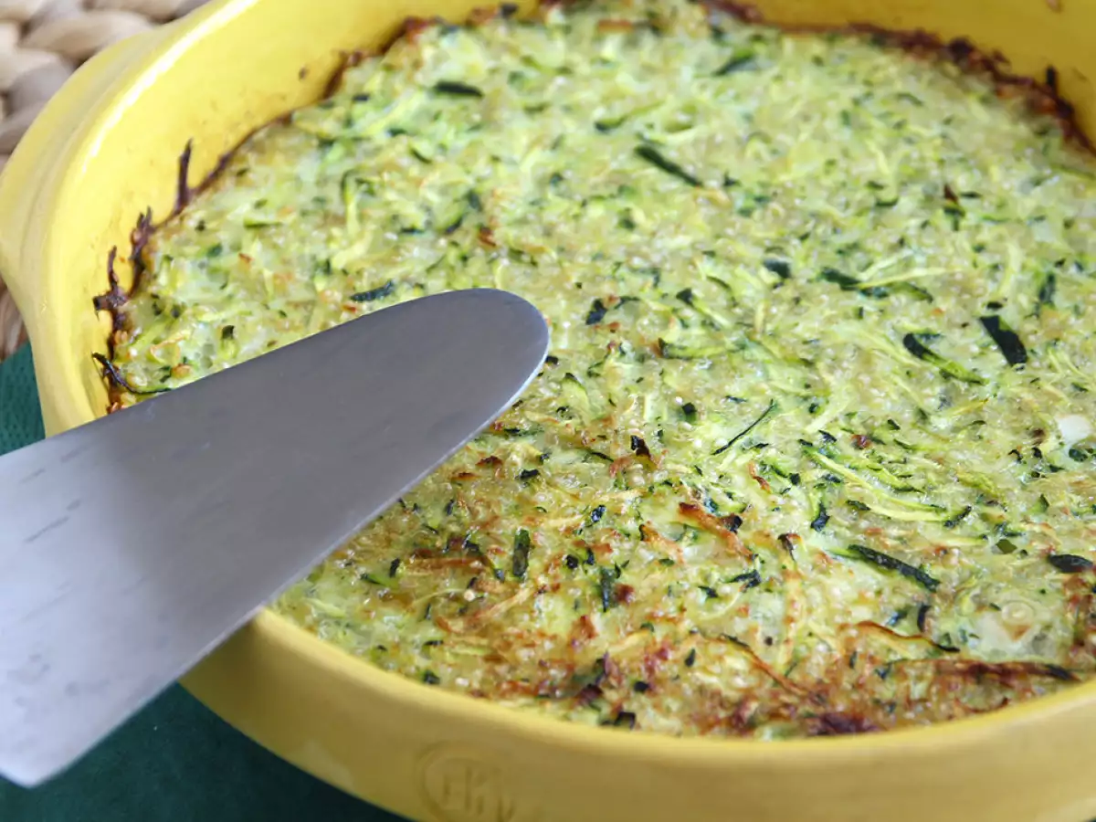 Cukkini és quinoa omlett - fotó 2