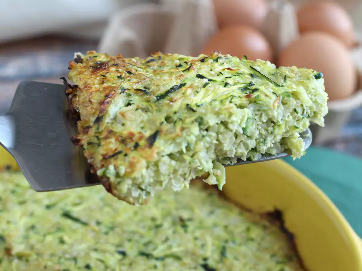 Cukkini és quinoa omlett - fotó 3