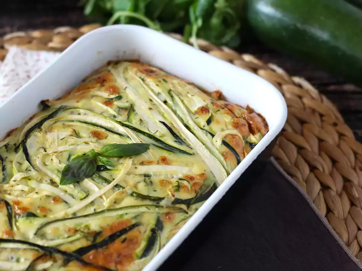 Cukkini frittata - fotó 2
