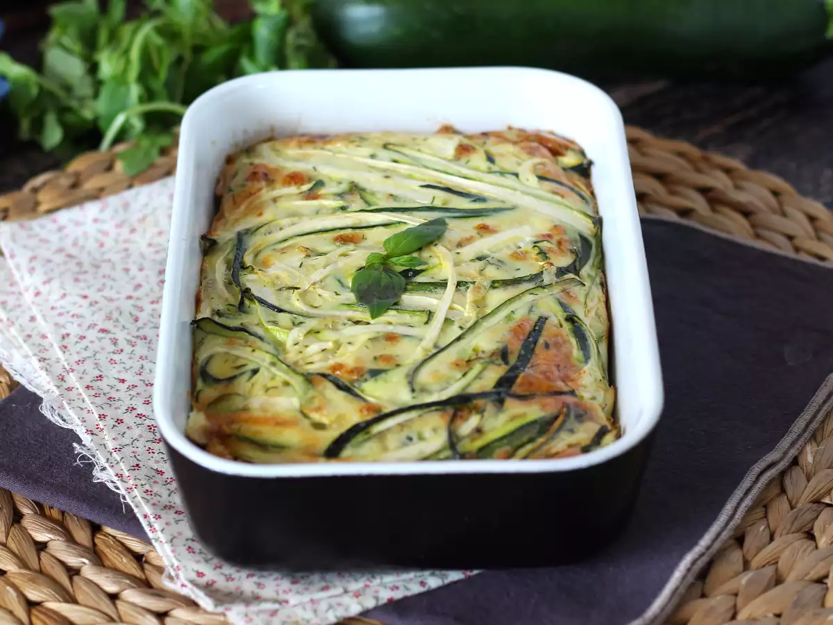Cukkini frittata - fotó 3