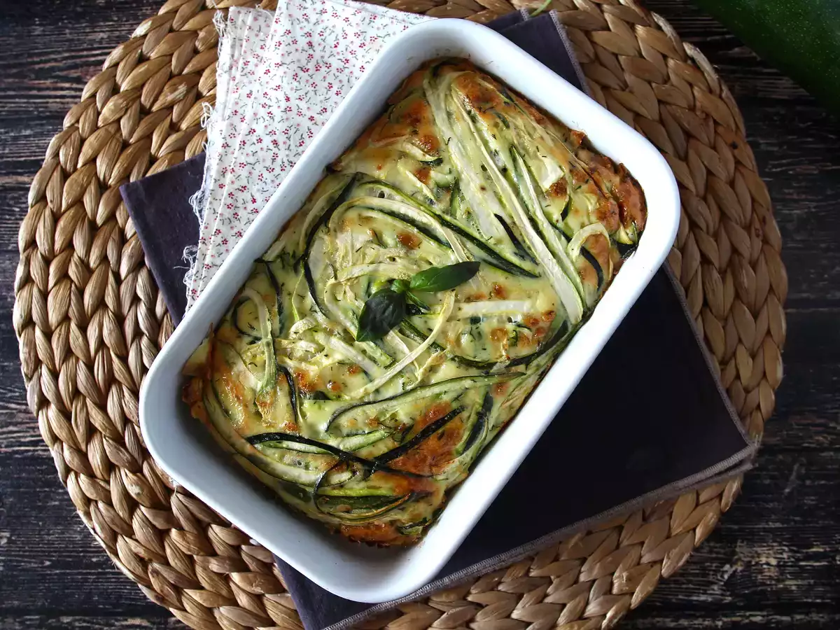 Cukkini frittata - fotó 4