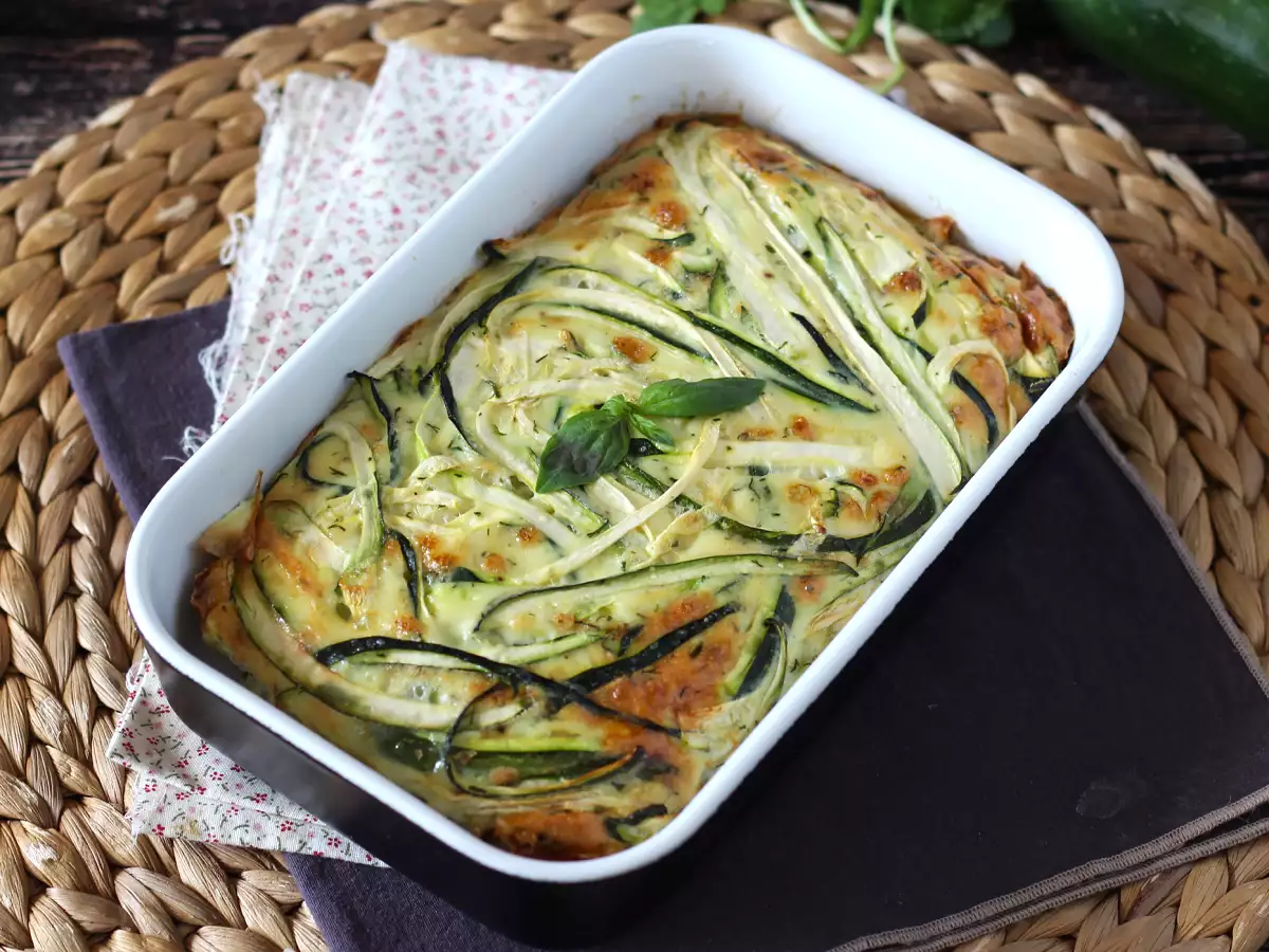 Cukkini frittata - fotó 5