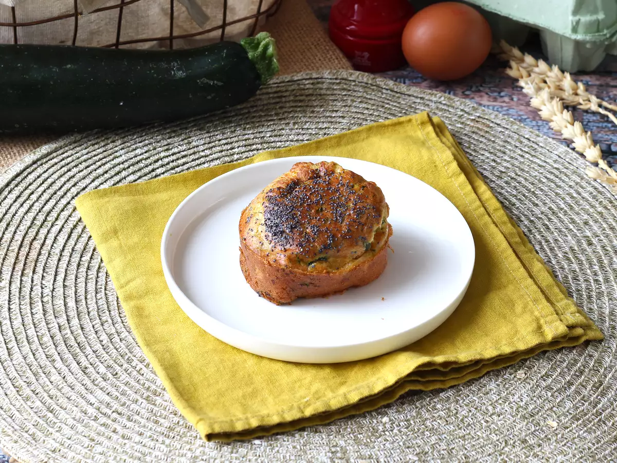 Cukkini muffinok légsütőben: a könnyű és pelyhes recept - fotó 5