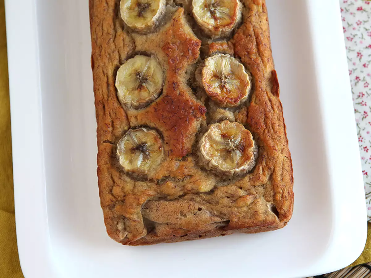 Cukormentes banántorta - Banánkenyér - fotó 3