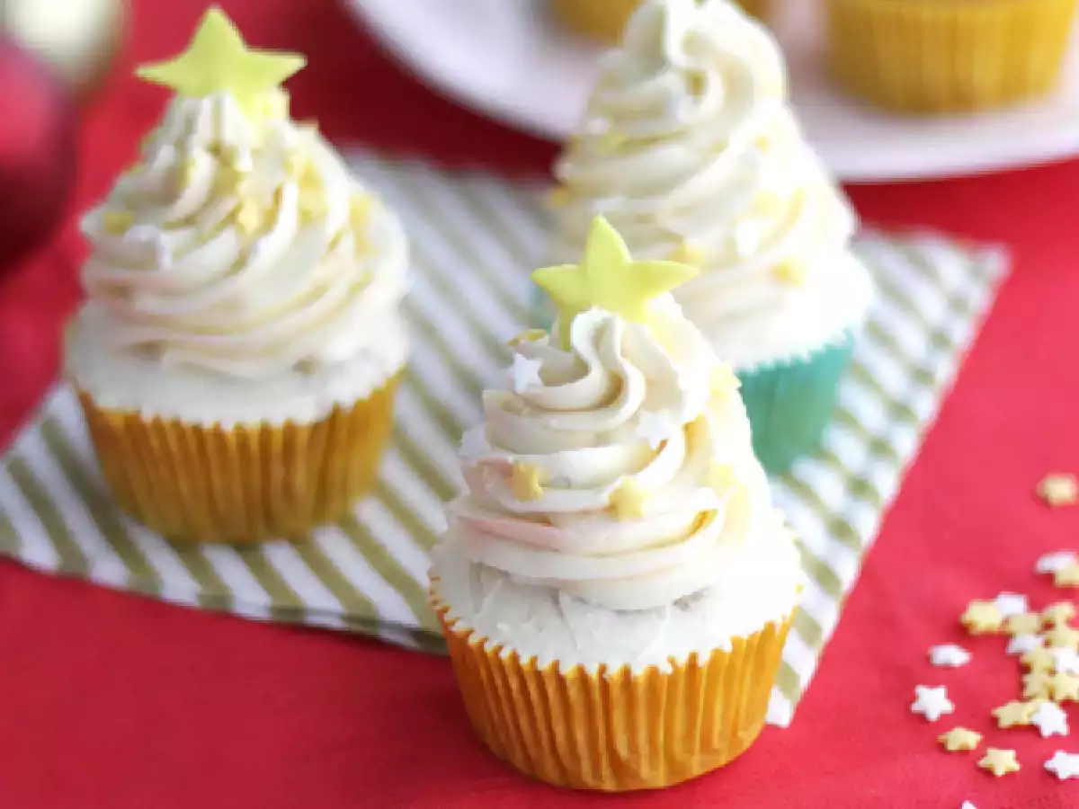Cupcakes díszített karácsonyi - fotó 4