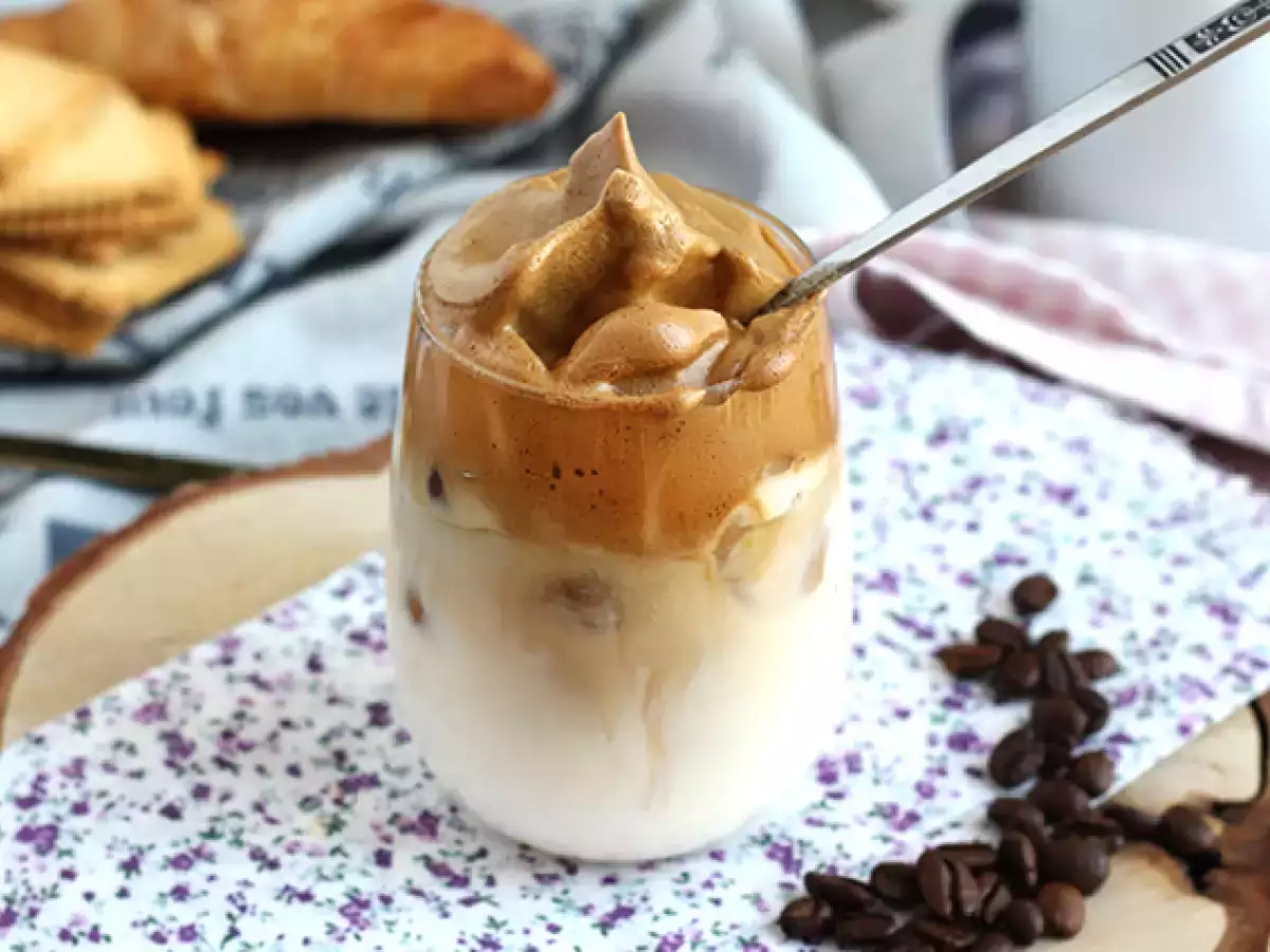 Dalgona kávé mousse - fotó 2